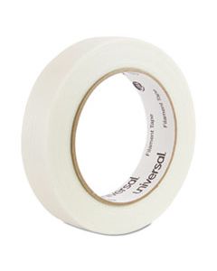 UNV30024 120# UTILITY GRADE FILAMENT TAPE, 3" CORE, 24 MM X 54.8 M, CLEAR