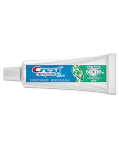 PGC40162 COMPLETE WHITENING TOOTHPASTE + SCOPE, MINTY FRESH, 0.85 OZ TUBE, 72/CARTON