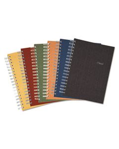 MEA06674 RECYCLED NOTEBOOK, 1 SUBJECT, MEDIUM/COLLEGE RULE, ASSORTED COLOR COVERS, 9.5 X 6, 120 SHEETS