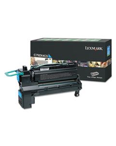 LEXC792X4CG C792X4CG (C792) RETURN PROGRAM EXTRA HIGH-YIELD TONER, CYAN