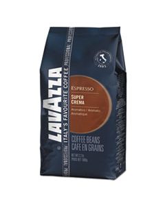 LAV4202 SUPER CREMA WHOLE BEAN ESPRESSO COFFEE, 2.2LB BAG, VACUUM-PACKED