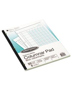 WLJG7206A ACCOUNTING PAD, SIX-UNIT COLUMNS, 8-1/2 X 11, 50-SHEET PAD