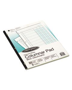 WLJG7203A ACCOUNTING PAD, THREE EIGHT-UNIT COLUMNS, 8-1/2 X 11, 50-SHEET PAD