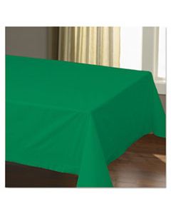 HFM220629 CELLUTEX TABLE COVERS, TISSUE/POLYLINED, 54" X 108", JADE GREEN, 25/CARTON