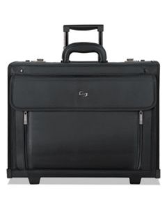 USLPV784 CLASSIC ROLLING CATALOG CASE, 16", 18" X 8" X 14", BLACK