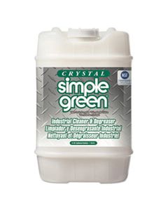 SMP19005 SIMPLE GREEN CRYSTAL INDUSTRIAL CLEANER/DEGREASER, 5GAL, PAIL