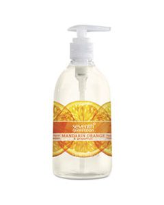 SEV22925 NATURAL HAND WASH, MANDARIN ORANGE & GRAPEFRUIT, 12 OZ PUMP BOTTLE