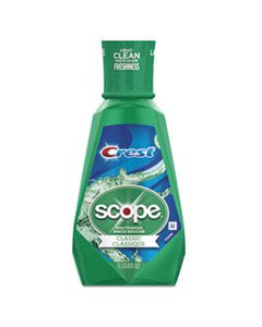 PGC95662 + SCOPE MOUTH RINSE, CLASSIC MINT, 1 L BOTTLE, 6/CARTON