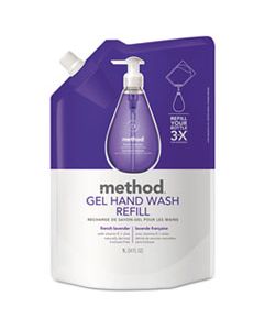 MTH00654 GEL HAND WASH REFILL, FRENCH LAVENDER, 34 OZ POUCH