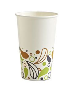 BWKDEER16CCUP DEERFIELD PRINTED PAPER COLD CUPS, 16 OZ, 20 CUPS/SLEEVE, 50 SLEEVES/CARTON