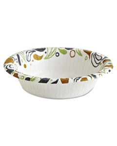 BWKDEER12BOWL DEERFIELD PRINTED PAPER BOWL, 12 OZ, COATED/SOAK PROOF, 125 BOWLS/PACK, 8 PKS/CT