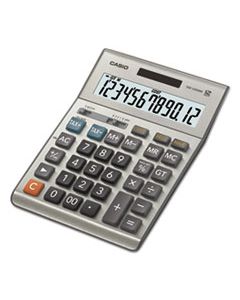 CSODM1200BM DM1200BM DESKTOP CALCULATOR, 12-DIGIT LCD, SILVER