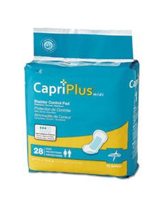 MIIBCPE02CT CAPRI PLUS BLADDER CONTROL PADS, EXTRA PLUS, 6.5" X 13.5", 28/PACK, 6/CARTON