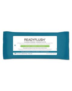 MIIMSC263810CT READYFLUSH BIODEGRADABLE FLUSHABLE WIPES, 8 X 12, 24/PACK, 24 PACK/CARTON