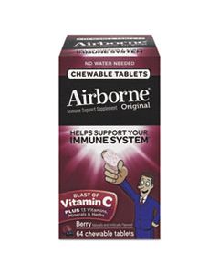 ABN18630 IMMUNE SUPPORT CHEWABLE TABLET, BERRY, 64 COUNT
