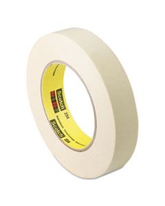 MMM2341 GENERAL PURPOSE MASKING TAPE 234, 3" CORE, 24 MM X 55 M, TAN