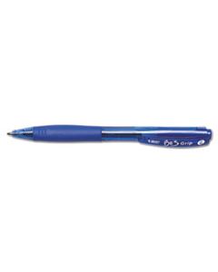 BICBU311BE BU3 RETRACTABLE BALLPOINT PEN, BOLD 1 MM, BLUE INK/BARREL, DOZEN