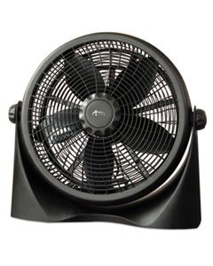 ALEFAN163 16" SUPER-CIRCULATION 3-SPEED TILT FAN, PLASTIC, BLACK