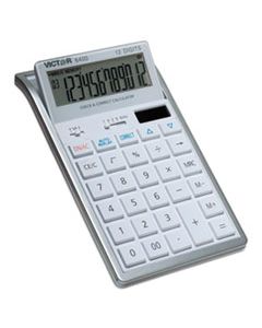 VCT6400 6400 DESKTOP CALCULATOR, 12-DIGIT LCD