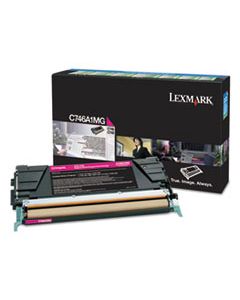 LEXC746A1MG C746A1MG RETURN PROGRAM TONER, 7000 PAGE-YIELD, MAGENTA