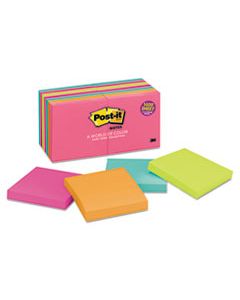 MMM65414AN ORIGINAL PADS IN CAPE TOWN COLORS, 3 X 3, 100-SHEET, 14/PACK