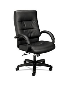 BSXVL691SB11 VL690 SERIES EXECUTIVE HIGH-BACK CHAIR, SUPPORTS UP TO 250 LBS., BLACK SEAT/BLACK BACK, BLACK BASE