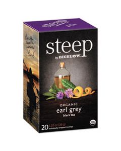 BTC17700 STEEP TEA, EARL GREY, 1.28 OZ TEA BAG, 20/BOX