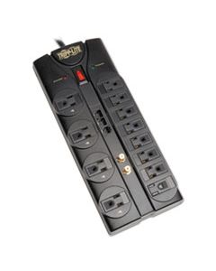 TRPTLP1208SAT PROTECT IT! SURGE PROTECTOR, 12 OUTLETS, 8 FT. CORD, 2880 JOULES, BLACK
