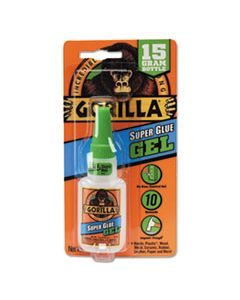 GOR7600101 SUPER GLUE GEL, 0.53 OZ, DRIES CLEAR