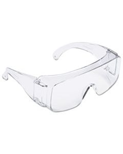 MMMTGV0120 TOUR GUARD V SAFETY GLASSES, ONE SIZE FITS MOST, CLEAR FRAME/LENS, 20/BOX