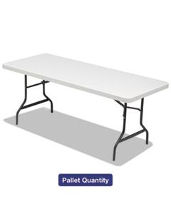 ALE65620 FOLDING TABLE, 72W X 30D X 29H, PLATINUM/CHARCOAL, 15/PALLET