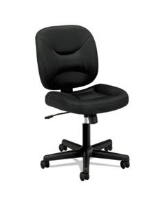 BSXVL210MM10 VL210 LOW-BACK TASK CHAIR, SUPPORTS UP TO 250 LBS., BLACK SEAT/BLACK BACK, BLACK BASE