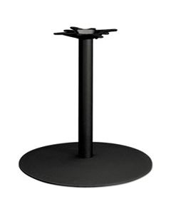 HONBCR28P SINGLE COLUMN HOSPITALITY BASE, 28" DIA. X 27-7/8H, BLACK