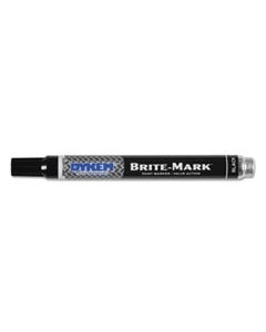 ITW84002 BRITE-MARK PAINT MARKERS, MEDIUM BULLET TIP, BLACK