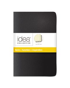 TOP56876 IDEA COLLECTIVE JOURNAL, WIDE/LEGAL RULE, ASSORTED COVER COLORS, 5.5 X 3.5, 40 SHEETS, 2/PACK
