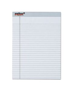 TOP63160 PRISM + WRITING PADS, WIDE/LEGAL RULE, 8.5 X 11.75, PASTEL GRAY, 50 SHEETS, 12/PACK