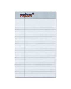 TOP63060 PRISM + WRITING PADS, NARROW RULE, 5 X 8, PASTEL GRAY, 50 SHEETS, 12/PACK