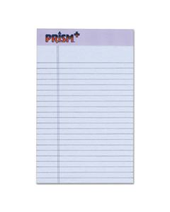 TOP63040 PRISM + WRITING PADS, NARROW RULE, 5 X 8, PASTEL ORCHID, 50 SHEETS, 12/PACK