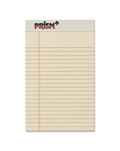 TOP63030 PRISM + WRITING PADS, NARROW RULE, 5 X 8, PASTEL IVORY, 50 SHEETS, 12/PACK