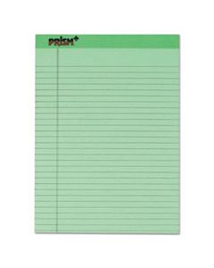 TOP63190 PRISM + COLORED WRITING PAD, WIDE/LEGAL RULE, 8.5 X 11.75, GREEN, 50 SHEETS, 12/PACK