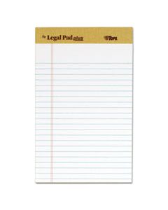 TOP71500 "THE LEGAL PAD" PERFORATED PADS, NARROW RULE, 5 X 8, WHITE, 50 SHEETS, DOZEN