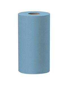 KCC35411 X60 CLOTHS, SMALL ROLL, 9 4/5 X 13 2/5, BLUE, 130/ROLL