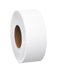 KCC67805 ESSENTIAL 100% RECYCLED FIBER JRT BATHROOM TISSUE, SEPTIC SAFE, 2-PLY, WHITE, 1000 FT, 12 ROLLS/CARTON