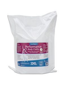 TXLL436 PERFORMANCE BODY CLOTHS, 7 X 8 1/2, WHITE, 700/PACK, 4 PACK/CARTON