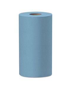 KCC35431 X60 CLOTHS, SMALL ROLL, 19 3/5 X 13 2/5, BLUE, 130/RL, 6 RL/CT