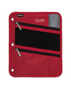 MEA50642BE7 ZIPPER POUCH, 8 3/4 X 11, RED
