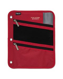 MEA50642BE7 ZIPPER POUCH, 8 3/4 X 11, RED