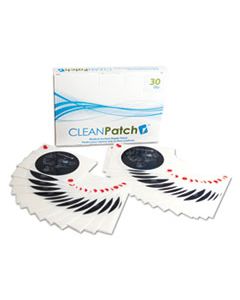 DVO10001 CLEAN PATCH, 3.5" X 3.5", DRIES DARK BLUE, 20/CARTON