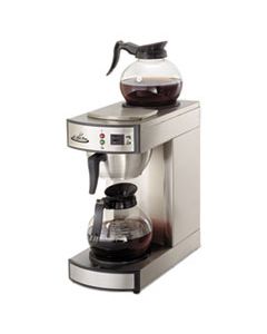OGFCPRLG2 TWO-BURNER INSTITUTIONAL COFFEEMAKER,10/12 CUP, STAINLESS STEEL,8.75X14.75X15.25