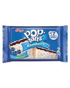 POP TARTS, FROSTED BLUEBERRY, 3.67OZ, 2/PACK, 6 PACKS/BOX